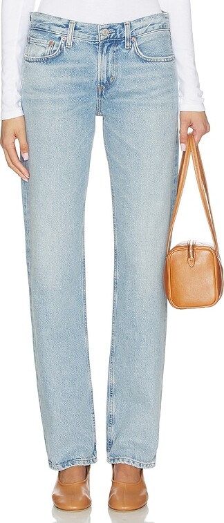 AGOLDE Low Rise Slim Jeans