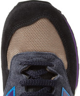 Thumbnail for your product : New Balance 576 Three Peaks Suede and Mesh Sneakers