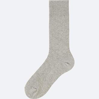 Uniqlo Men's Supima Cotton Links Checked Socks