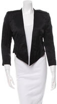 Thumbnail for your product : Haider Ackermann Silk Open Front Jacket
