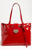 Thumbnail for your product : Jimmy Choo 'Rhea' Patent Leather Tote