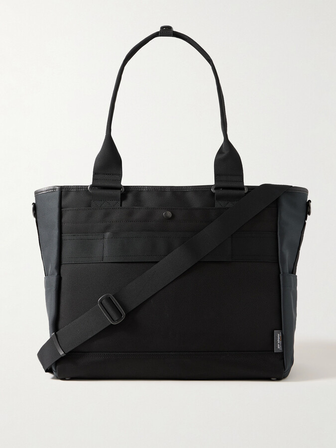MASTERPIECE Rise Ver.2 3way Leather-Trimmed Mastertex-09 Tote Bag