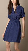 Thumbnail for your product : Burberry Ramie Shirt Dress