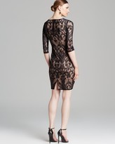 Thumbnail for your product : Adrianna Papell Dress - Deco Lace Sheath