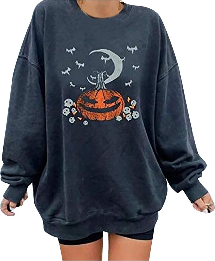 ladies pumpkin sweatshirt