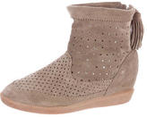 Thumbnail for your product : Isabel Marant Perforated Wedge Sneakers