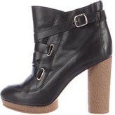 Thumbnail for your product : Loeffler Randall Leather Ankle Boots