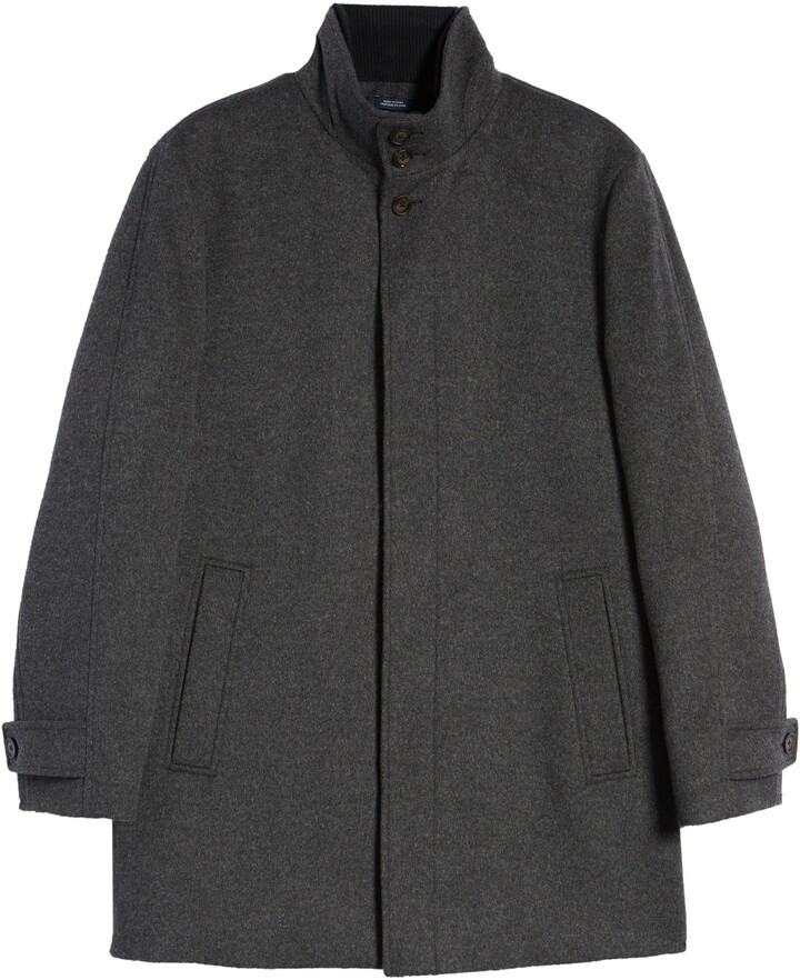 hudson wool car coat
