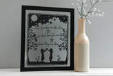 Thumbnail for your product : mooks design 'Friends Are Like Stars' Papercut Picture