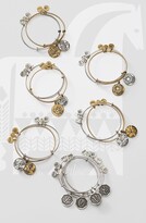 Thumbnail for your product : Alex and Ani 'Initial' Adjustable Wire Bangle