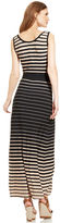 Thumbnail for your product : Connected Petite Dress Sleeveless Striped Maxi
