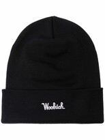 Thumbnail for your product : Woolrich Embroidered-Logo Virgin-Wool Beanie