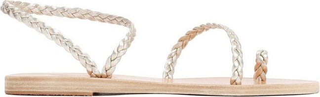 Ancient Greek Sandals Eleftheria - Platinum | ShopStyle