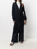 Thumbnail for your product : Jil Sander V-neck long cardigan