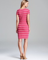 Thumbnail for your product : Three Dots Cap Sleeve Stripe Dress