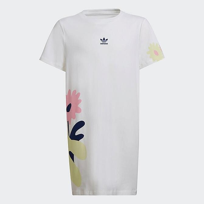adidas Girls' Flower Print T-Shirt Dress - ShopStyle