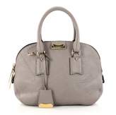 Burberry Orchard Bag Embossed Check Leather Small