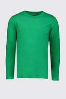Thumbnail for your product : boohoo Basic Long Sleeve Crew Neck T Shirt