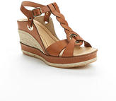 Thumbnail for your product : Andre Assous Phillie Wedge Platform Leather Espadrilles
