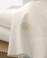 Thumbnail for your product : Matouk Positano Hemstitch Full Fitted Sheet