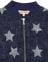 Thumbnail for your product : Stars Cotton & Lurex Knit Bomber Jacket