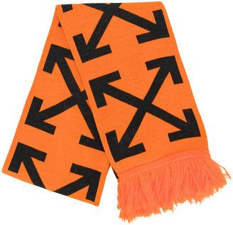 Off-White arrows knitted scarf - unisex - Acrylic - One Size