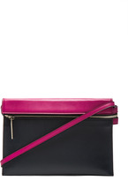 Thumbnail for your product : Victoria Beckham Zip Pouch Crossbody Bag in Ink & Magenta
