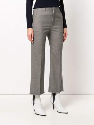 Helmut Lang frayed tailored trousers