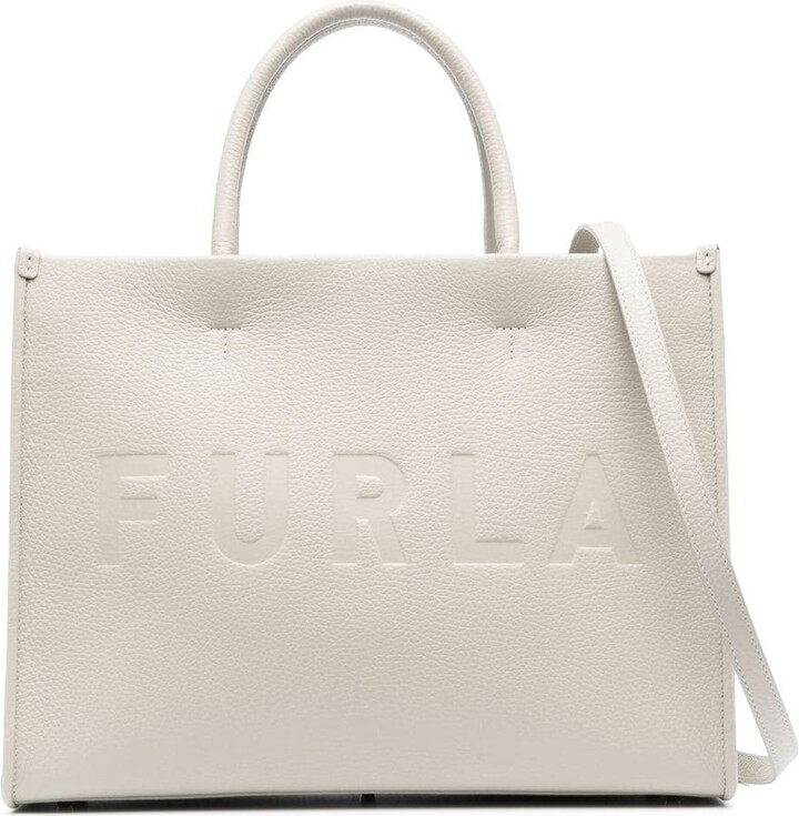 Furla Large Giove Leather Tote Bag - Farfetch