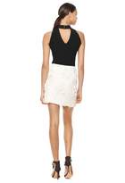 Thumbnail for your product : Milly Frayed Jacquard Mini Skirt