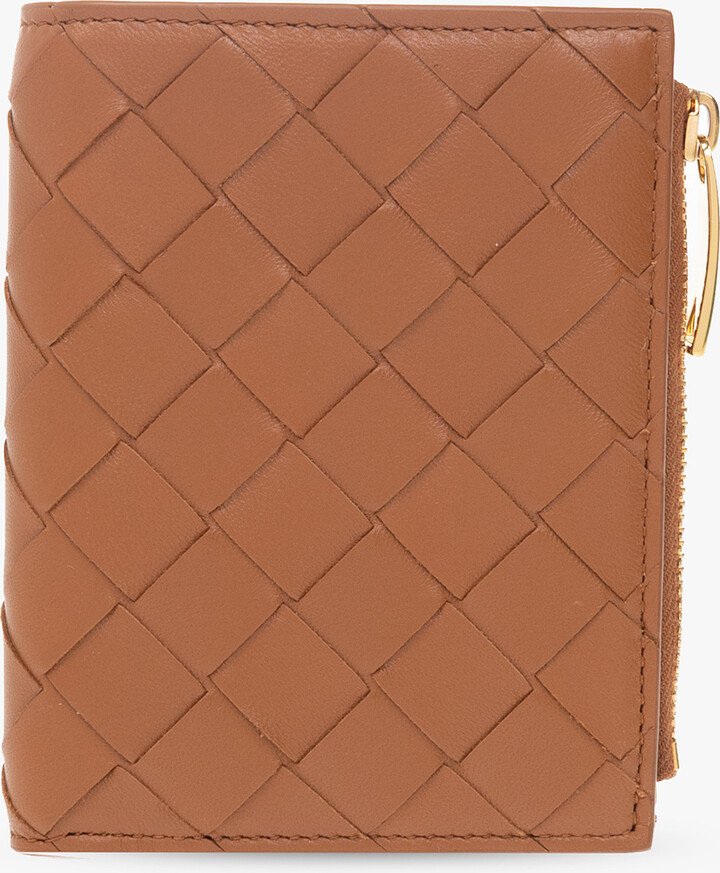 Bottega Veneta Leather Wallet  - Brown