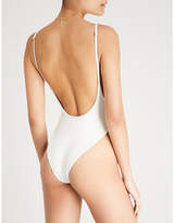 Thumbnail for your product : Frankie's Bikinis Adele scoop-neck swimsuit