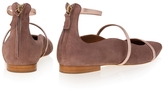 Thumbnail for your product : Malone Souliers Robyn Suede Flats