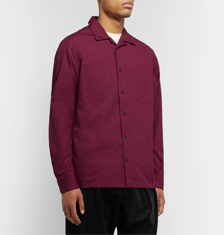 MONITALY Vacation Camp-Collar Vancloth Cotton Oxford Shirt