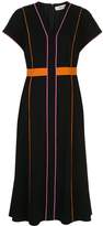 Thumbnail for your product : Dvf Diane Von Furstenberg Contrast Piped Dress