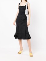 Thumbnail for your product : Prada Pre-Owned 2010s Ruffled Detailing Sleeveless Dress