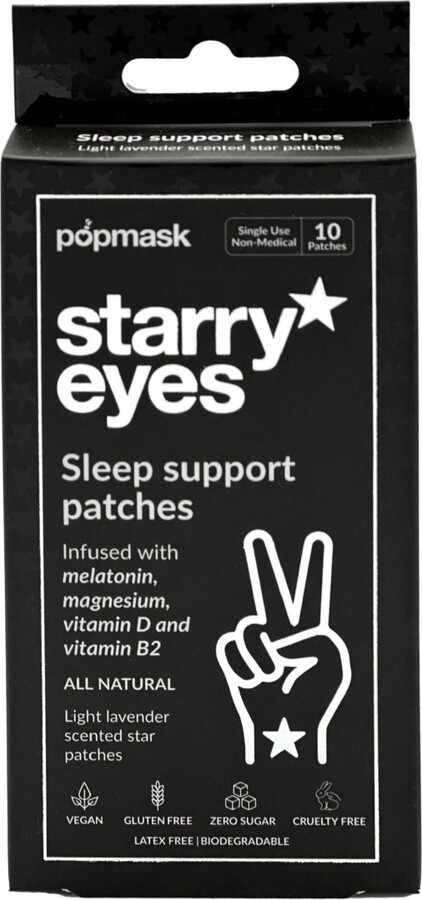 POPMASK Starry Eyes Vitamin Sleep Support Patches (10 Pack) x 3
