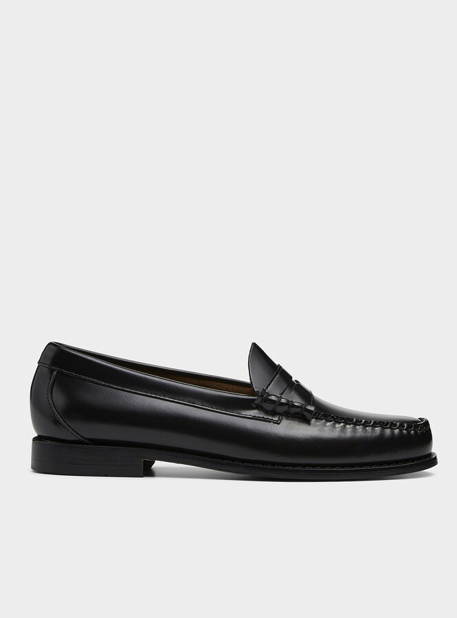 Bass Larson lug snake-effect Weejuns loafersMen