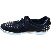 Thumbnail for your product : Sandro Black Leather Trainers