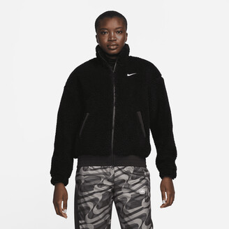 plush nike jacket