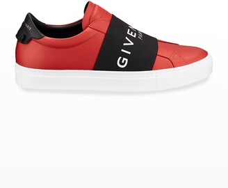 Givenchy Men's Urban Street Elastic Slip-On Sneakers, Red/Black - ShopStyle