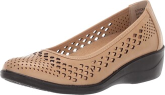 Easy Street Shoes Beige Women's Flats | Shop the world's largest collection  of fashion | ShopStyle
