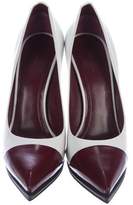 Thumbnail for your product : Celine Cap-Toe Leather Pumps