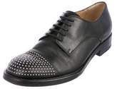 Thumbnail for your product : Gucci Leather Studded Oxfords