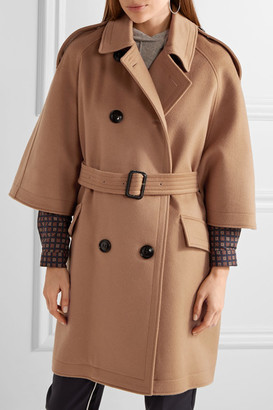 Burberry Wool And Cashmere-blend Coat - Camel