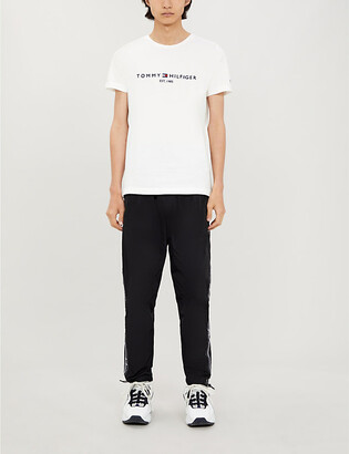 Tommy Hilfiger Logo-embroidered cotton T-shirt