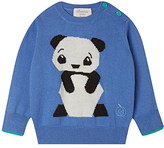 Thumbnail for your product : Bonnie Baby Perry panda intarsia knitted sweater 2-3 years