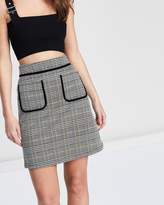 Thumbnail for your product : Dorothy Perkins Pouch Pocket Check Mini Skirt
