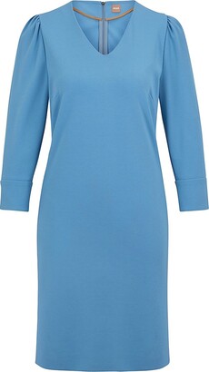 HUGO BOSS Women's Blue Dresses | ShopStyle
