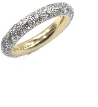 Pomellato Tango 18K Yellow Gold with 1.91ct of Diamond Band Ring Size 6